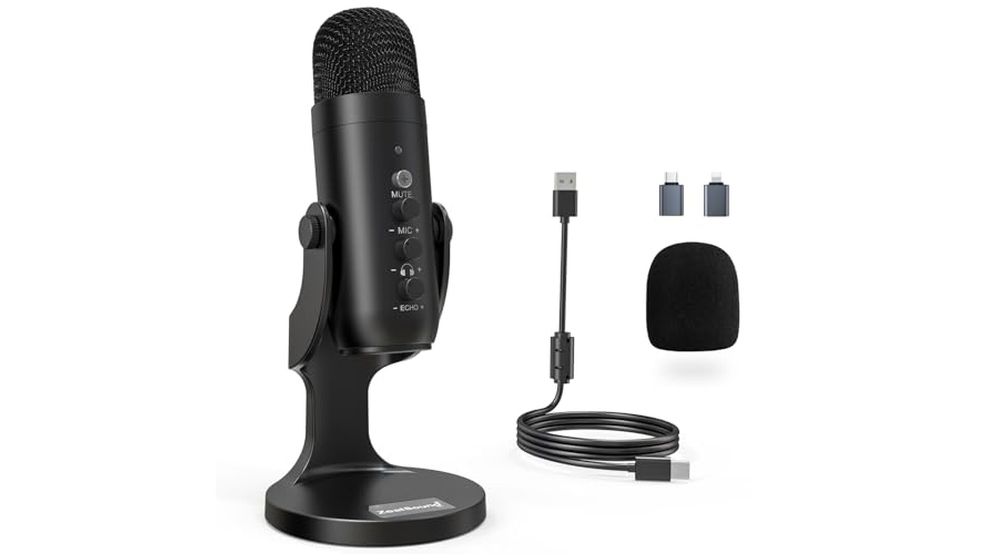 Zealsound Microfono a Condensatore Cardioide