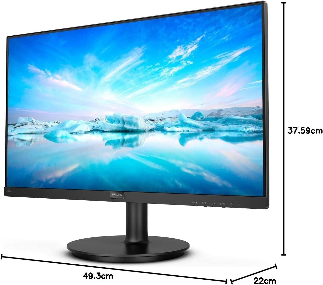 Philips 221V8 Monitor 22" - immagine 3