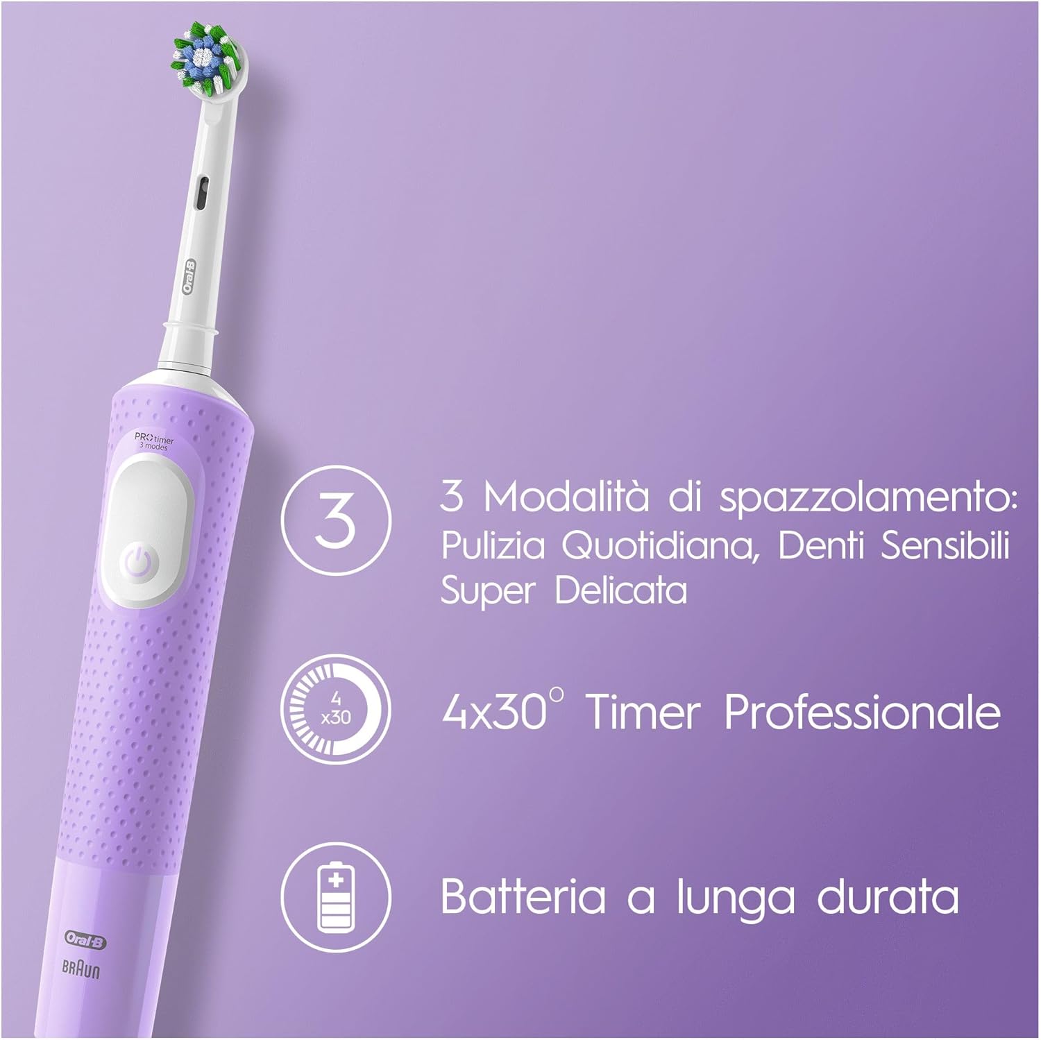 Oral-B Vitality Pro Spazzolino Elettrico - immagine 5