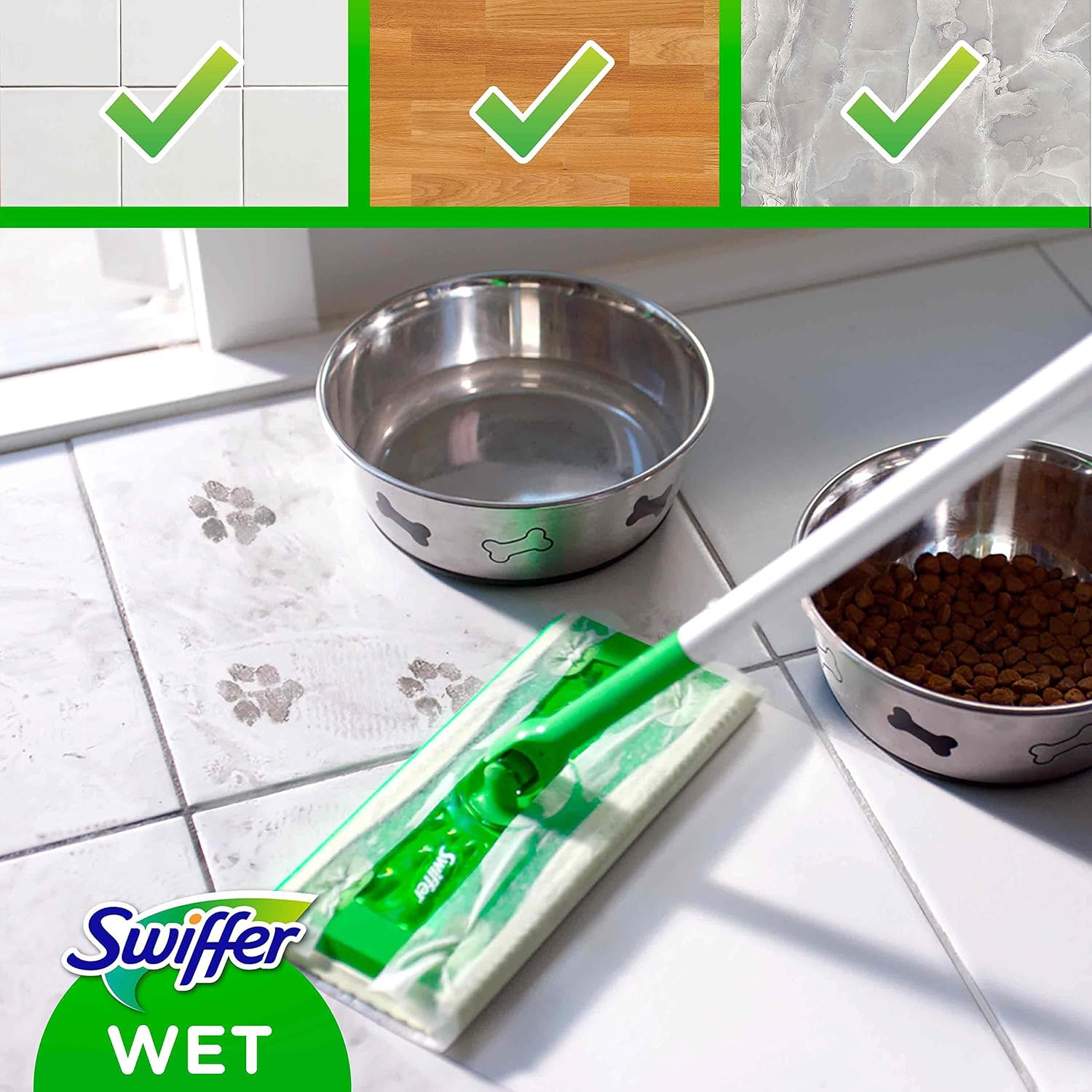 Swiffer Starter Kit Catturapolvere e Lavapavimenti - immagine 4