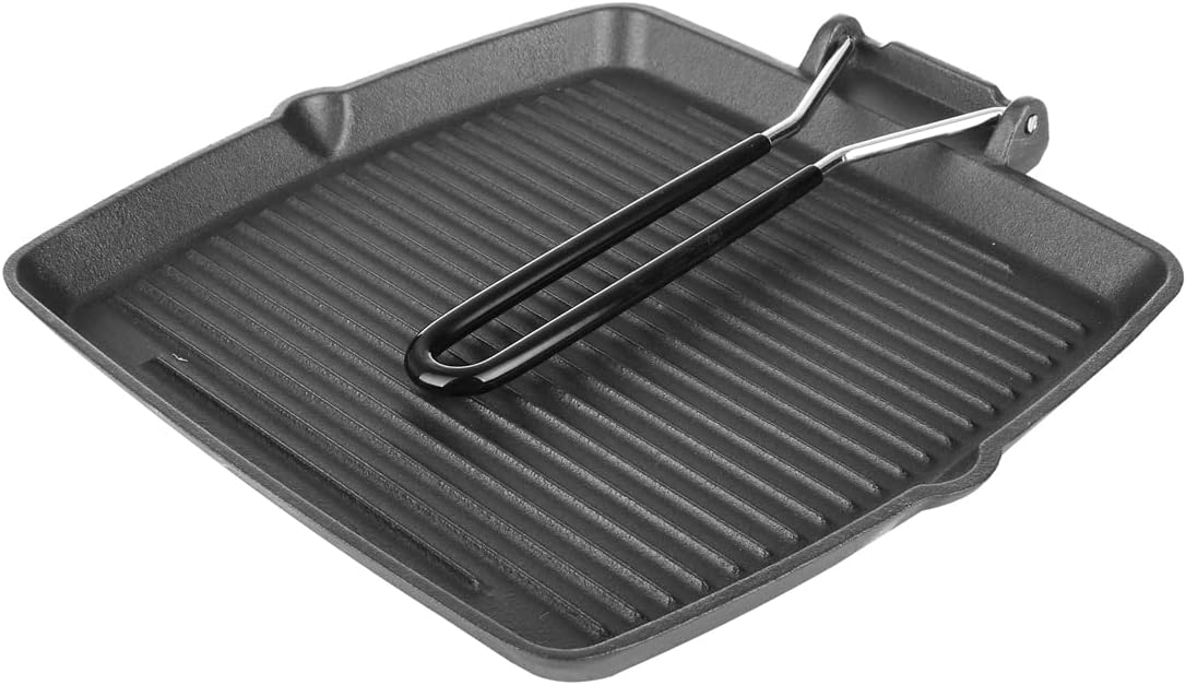 ILSA Bistecchiera Mixgrill Quadrata in Ghisa 24x24 cm - immagine 1