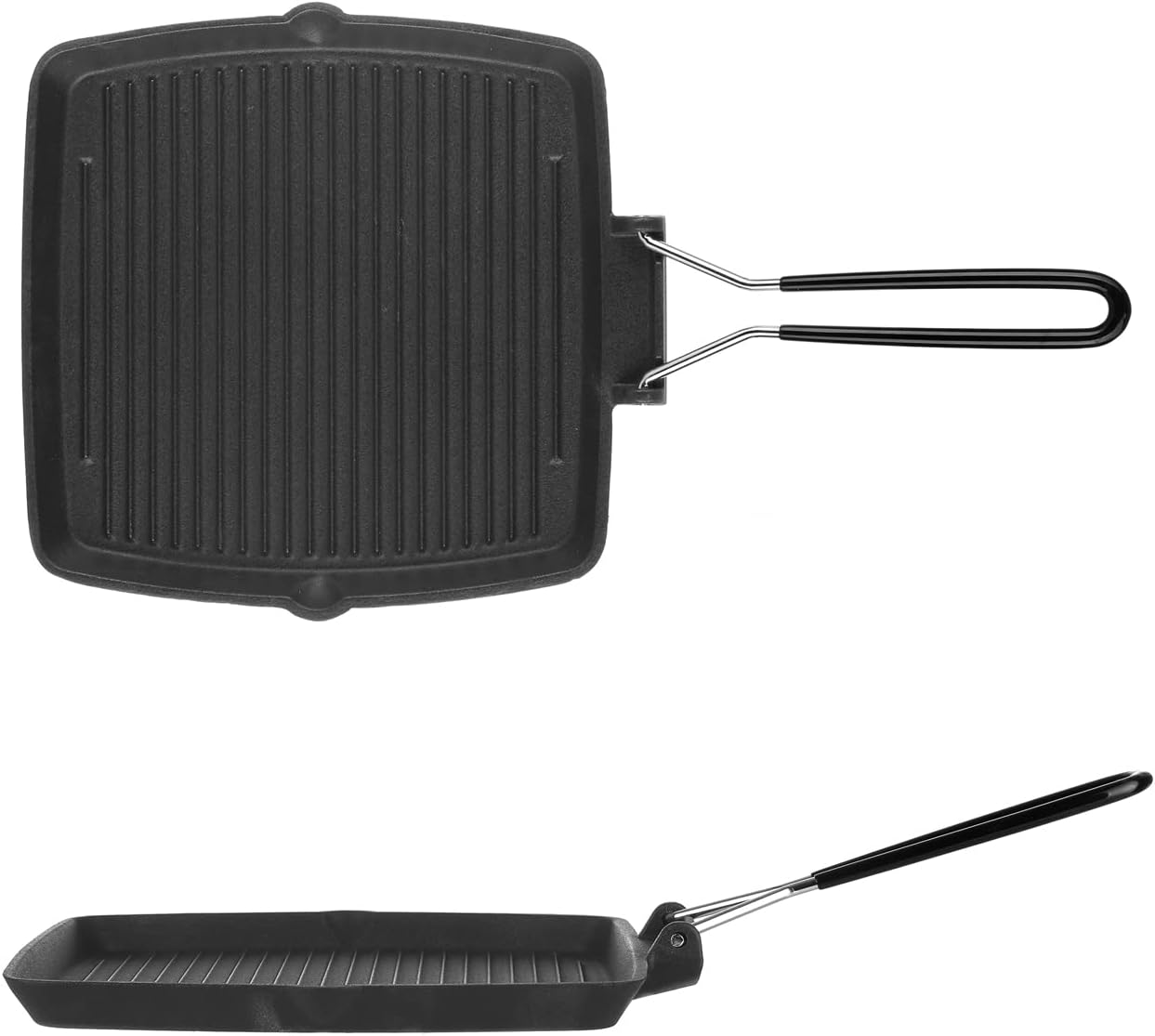 ILSA Bistecchiera Mixgrill Quadrata in Ghisa 24x24 cm - immagine 3