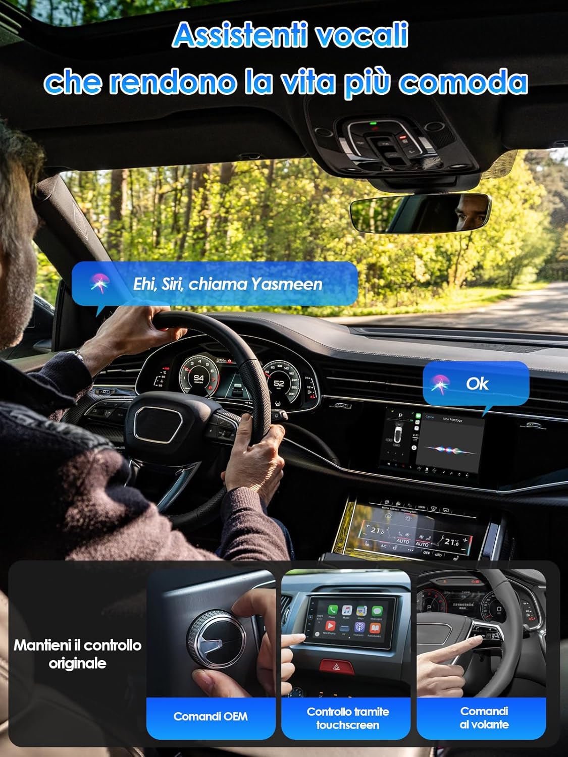 Adattatore Wireless per CarPlay Upgrade 2025 USB / Type-C - immagine 6