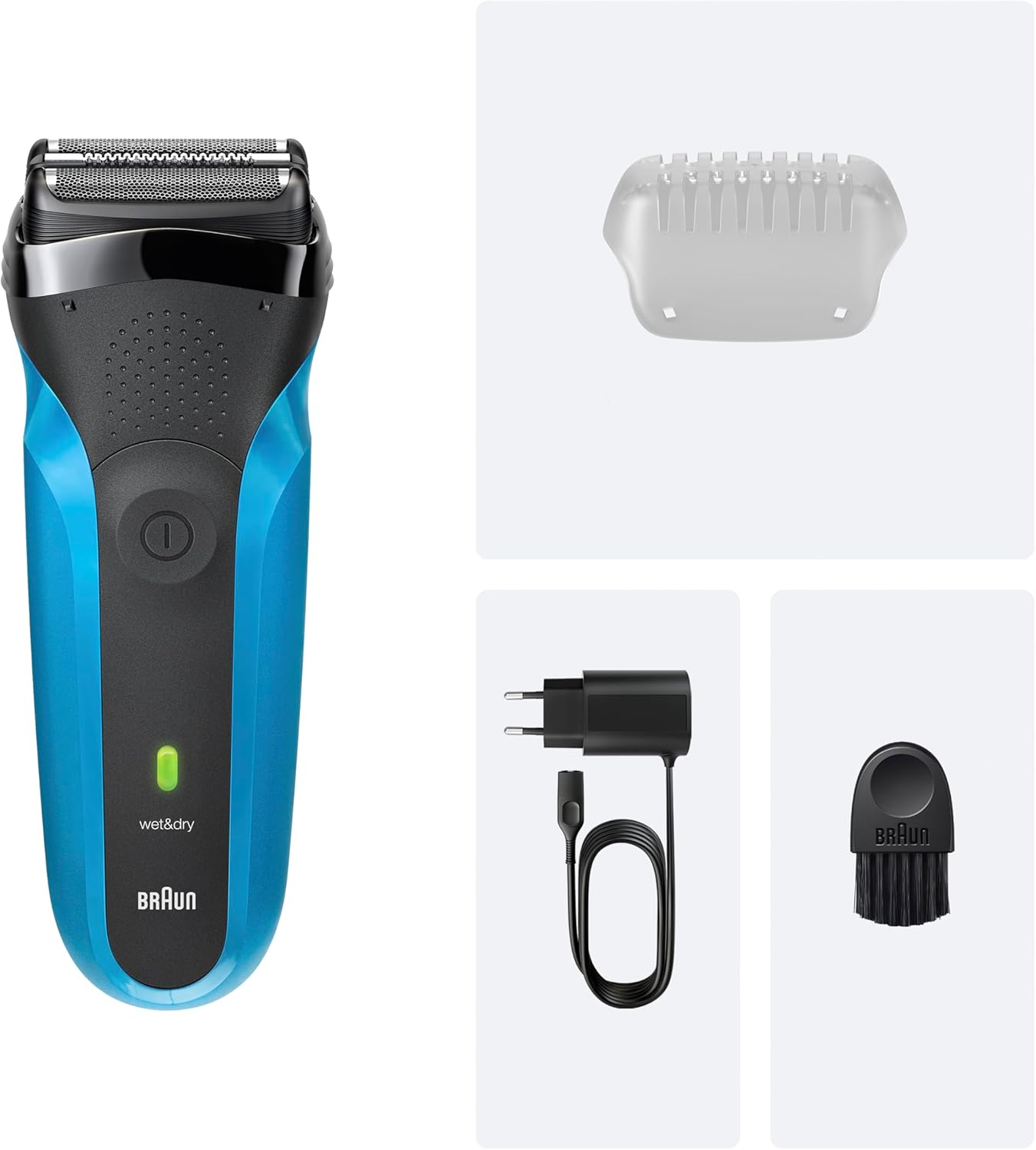 Braun Serie 3 Rasoio Elettrico Wet&Dry 310S Recensione - immagine 1