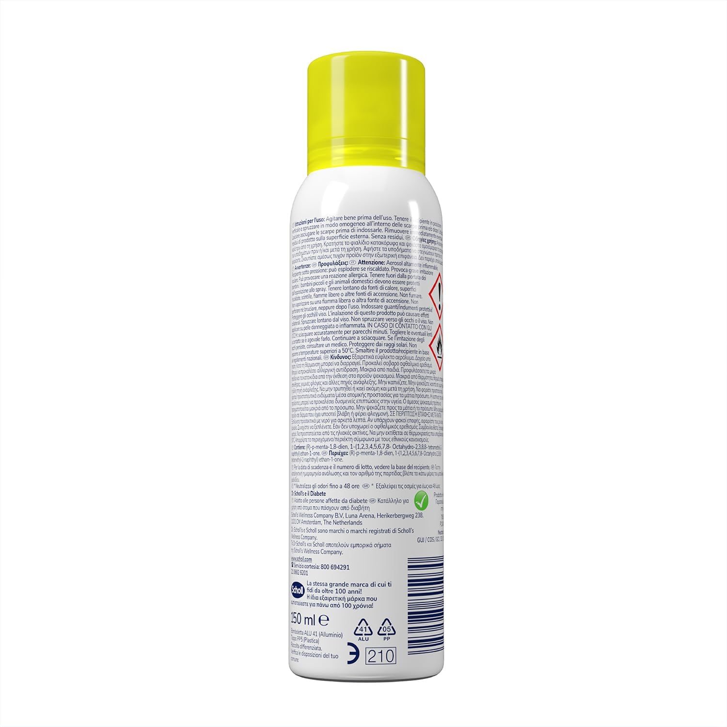 Dr. Scholl's Deodorante Spray Scarpe 48h Antiodore - immagine 1