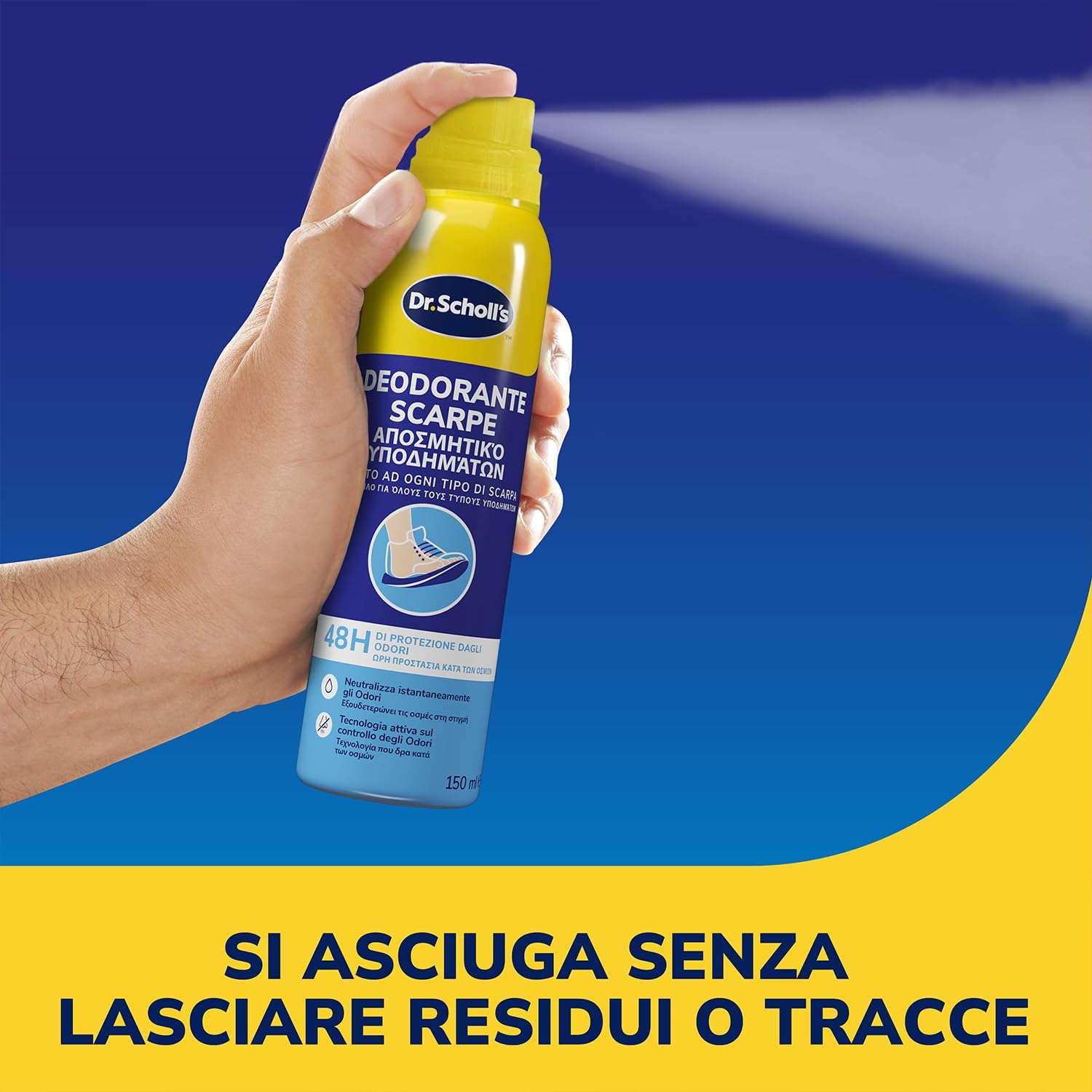 Dr. Scholl's Deodorante Spray Scarpe 48h Antiodore - immagine 3
