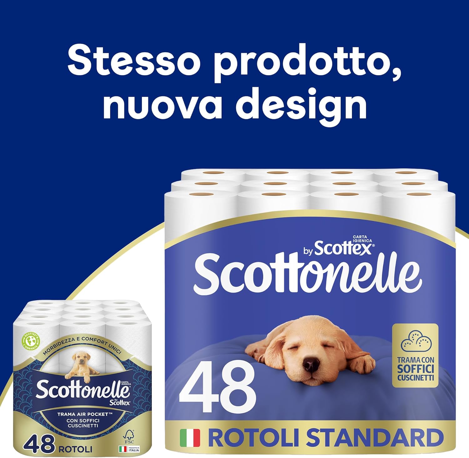Scottonelle Carta Igienica 48 Rotoli Morbida e Resistente - immagine 1