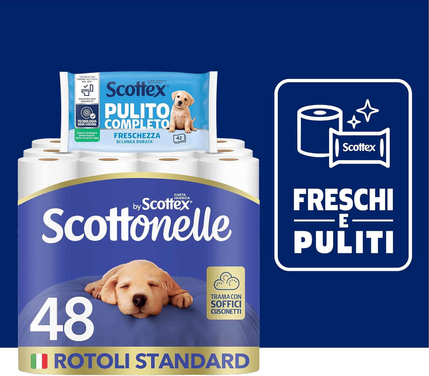 Scottonelle Carta Igienica 48 Rotoli Morbida e Resistente - immagine 5