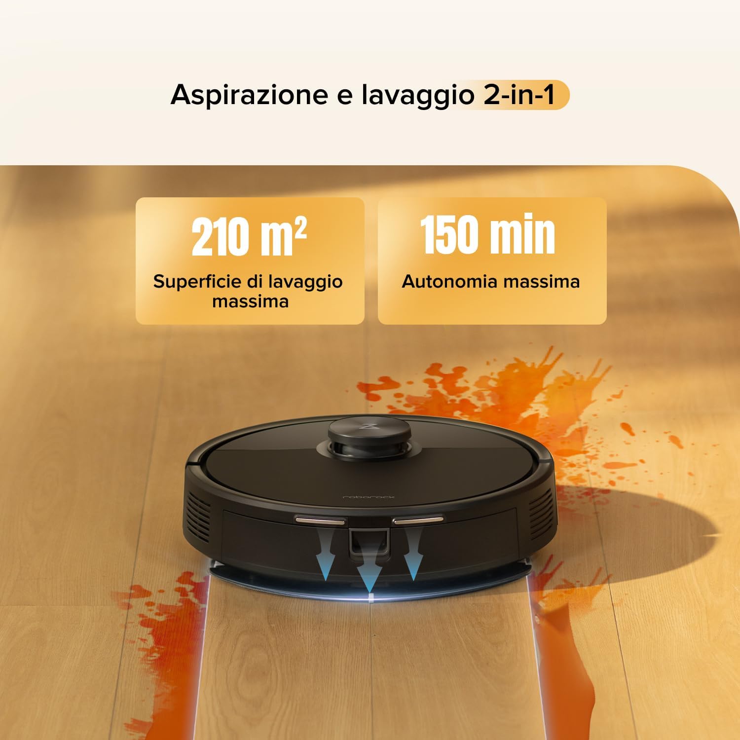 Roborock Q7 M5 Robot Aspirapolvere Lavapavimenti - immagine 2