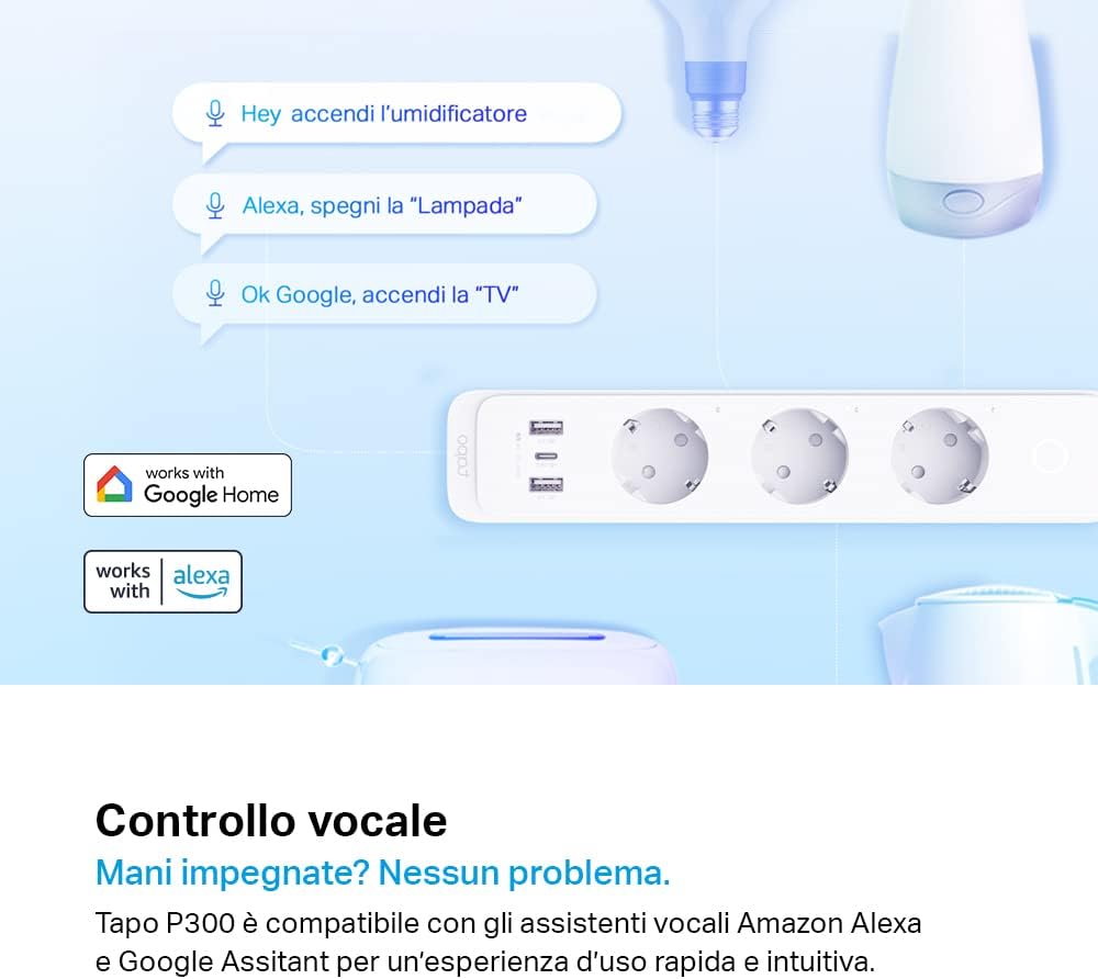 Tapo P300 Ciabatta MultiPresa WiFi Intelligente Recensione - immagine 2