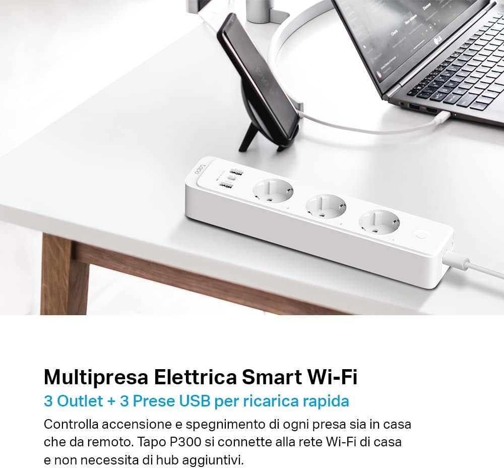 Tapo P300 Ciabatta MultiPresa WiFi Intelligente Recensione - immagine 6