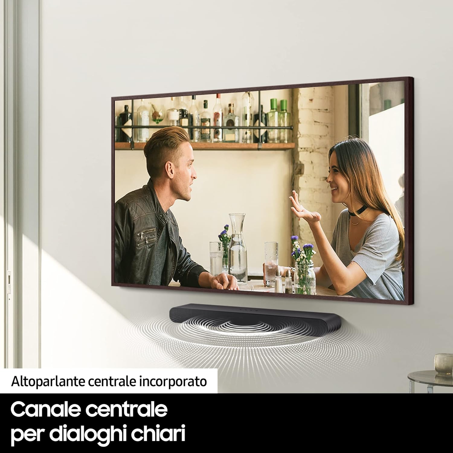 Samsung Soundbar HW-S50B/ZF, Audio 3D Wireless Ottimizzato - immagine 1