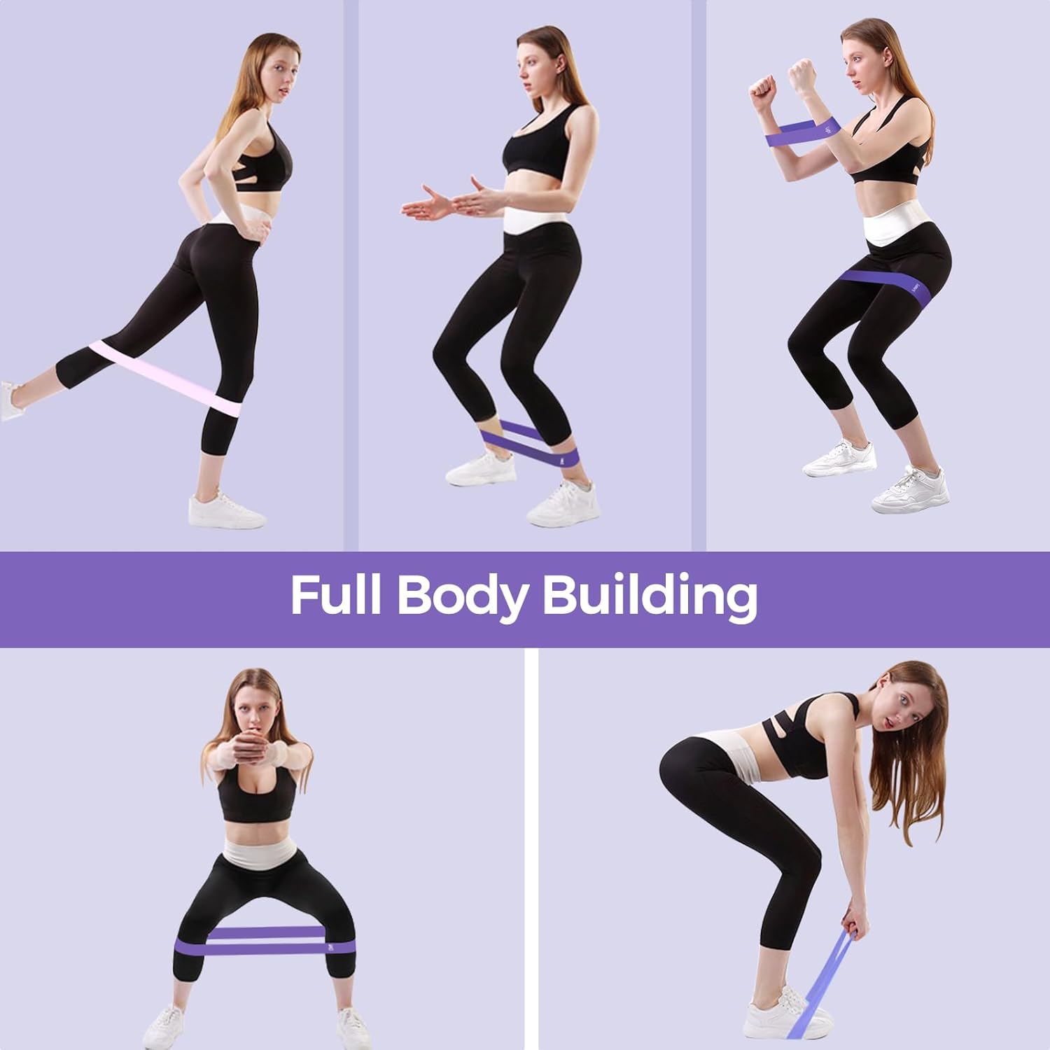Fokky Elastici Fitness Set di 5 per Allenamento Completo - immagine 3
