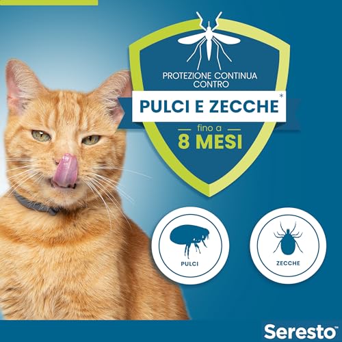 Seresto Collare Antiparassitario per Gatti, Protezione 8 Mesi - immagine 3