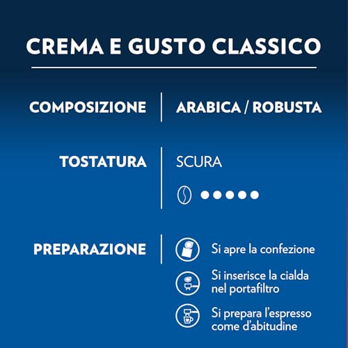Lavazza Crema e Gusto Classico: Caffè Espresso Perfetto - immagine 3