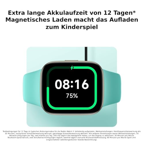 XIAOMI Redmi Watch 3, Display AMOLED 1.75" - immagine 4