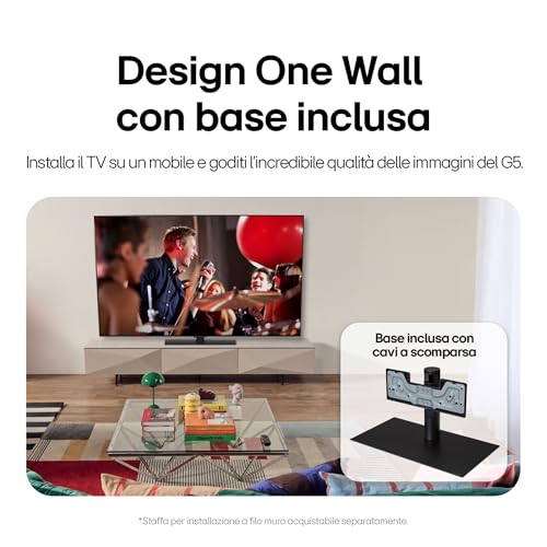 LG OLED evo AI G5 TV 55 pollici Smart TV 4K - immagine 5