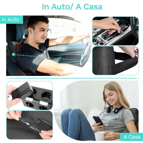 Cuscino Massaggiatore Elettrico Cervicale Shiatsu - immagine 6