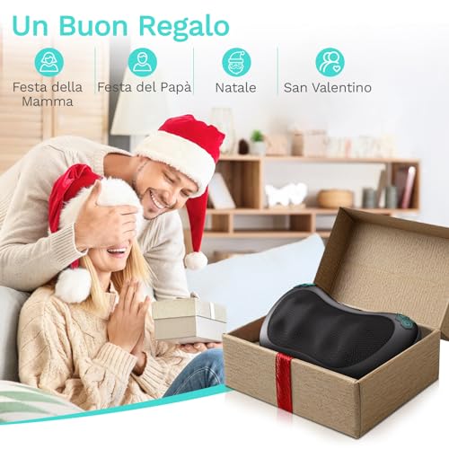 Cuscino Massaggiatore Elettrico Cervicale Shiatsu - immagine 8