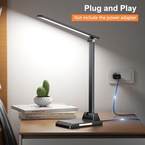 Lampada da Scrivania con 5 Modalità e 10 Livelli di Luminosità - immagine 7