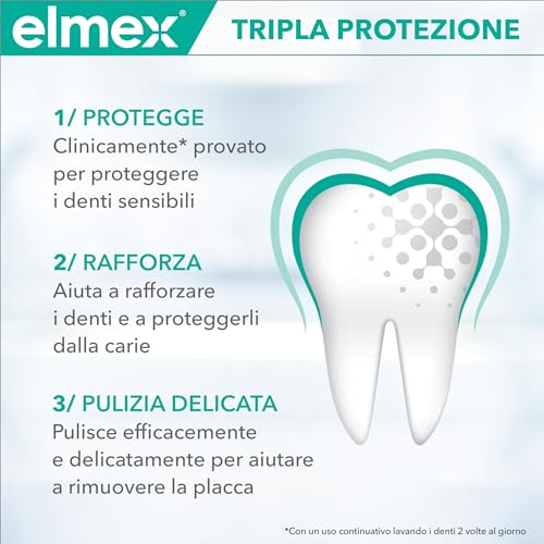 Elmex Dentifricio Sensitive 4x75ml - immagine 1