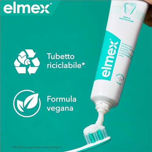 Elmex Dentifricio Sensitive 4x75ml - immagine 2