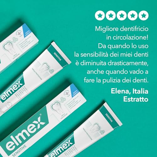 Elmex Dentifricio Sensitive 4x75ml - immagine 8