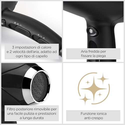 BaByliss Asciugacapelli Turbo Smooth 2200W - immagine 1