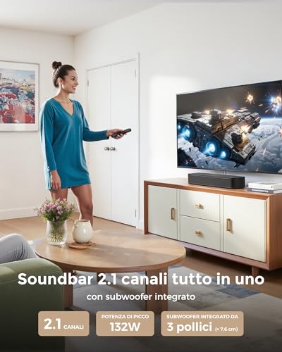 Soundbar ULTIMEA 2.1 Ch con Subwoofer Integrato - immagine 1