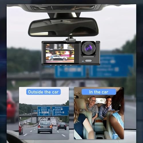 Dashcam Wi-fi Auto con App Fronte Retro Full HD - immagine 9