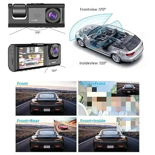Dashcam Wi-fi Auto con App Fronte Retro Full HD - immagine 10
