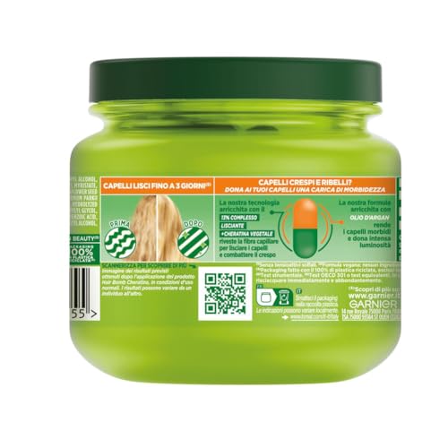 Garnier Fructis Maschera Ultra Lisciante 320 ml - immagine 2