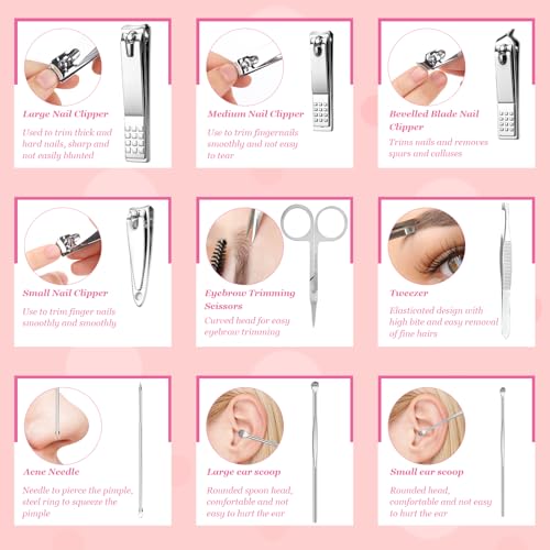 Set Manicure MXTIMWAN 19 Pezzi - immagine 4