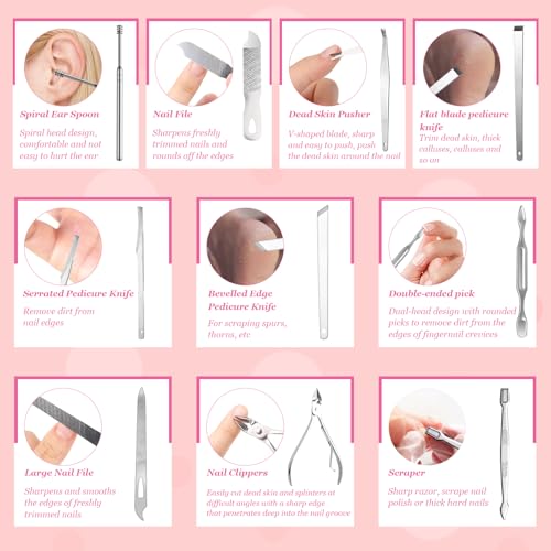 Set Manicure MXTIMWAN 19 Pezzi - immagine 5