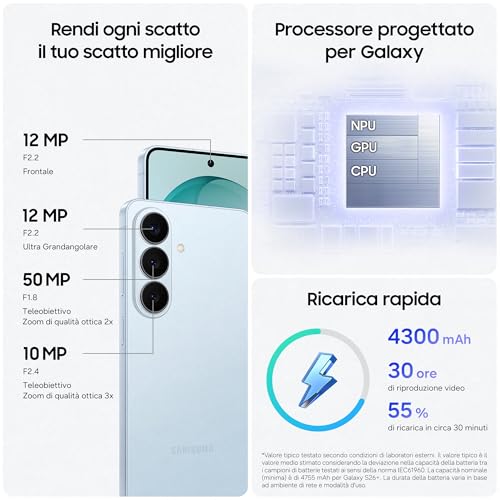Samsung Galaxy S26 Smartphone AI 512GB - immagine 3