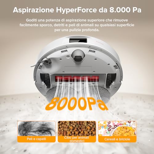 Roborock QV 35A Robot Aspirapolvere Efficiente - immagine 1