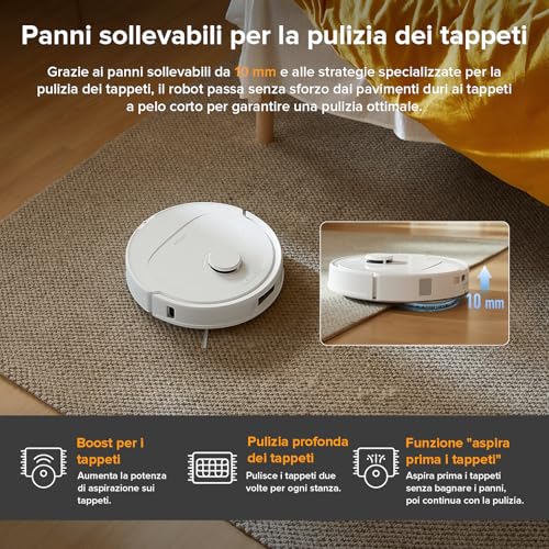 Roborock QV 35A Robot Aspirapolvere Efficiente - immagine 6