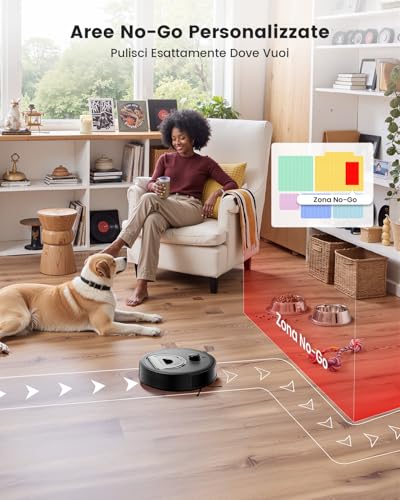 Lefant M330Pro Robot Aspirapolvere Lavapavimenti - immagine 5