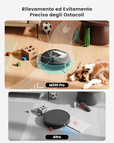 Lefant M330Pro Robot Aspirapolvere Lavapavimenti - immagine 6