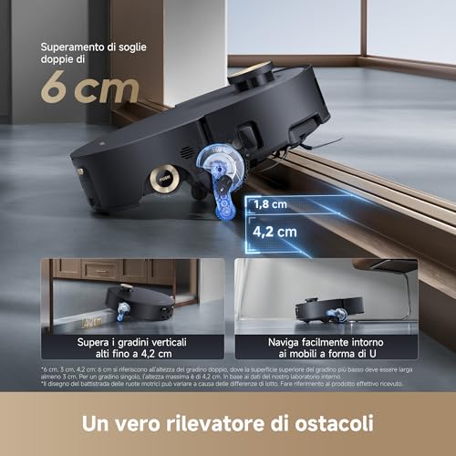 DREAME Aqua10 Roller Robot aspirapolvere - immagine 8
