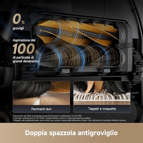 DREAME Aqua10 Roller Robot aspirapolvere - immagine 9