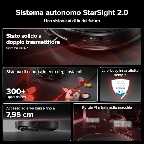 Roborock Saros 20 Set Robot Aspirapolvere - immagine 2