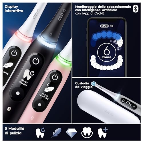 Oral-B iO 6N Spazzolino Elettrico Nero - immagine 5