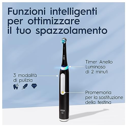 Oral-B iO 3 Nero Spazzolino Elettrico Ricaricabile - immagine 5
