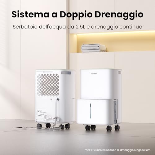 COMFEE' Deumidificatore Casa 10L/24h - immagine 7