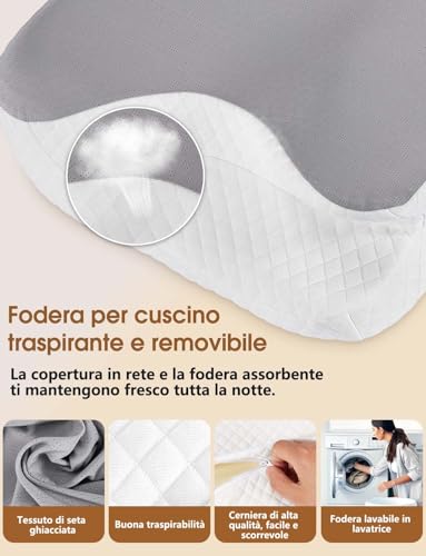 Cuscino Cervicale Ergonomico 2 in 1 - immagine 8