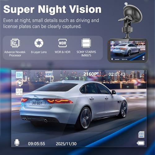 Recensione Miden 4K+2.5K Doppia Dashcam - immagine 2