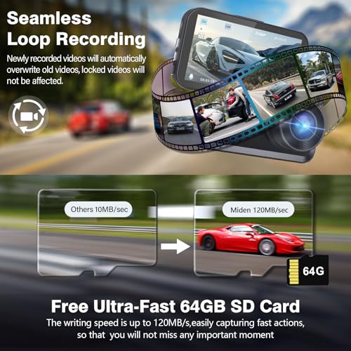 Recensione Miden 4K+2.5K Doppia Dashcam - immagine 3