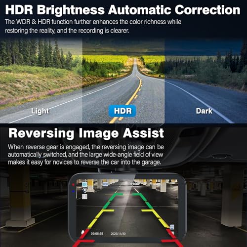Recensione Miden 4K+2.5K Doppia Dashcam - immagine 5