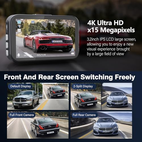 Recensione Miden 4K+2.5K Doppia Dashcam - immagine 6